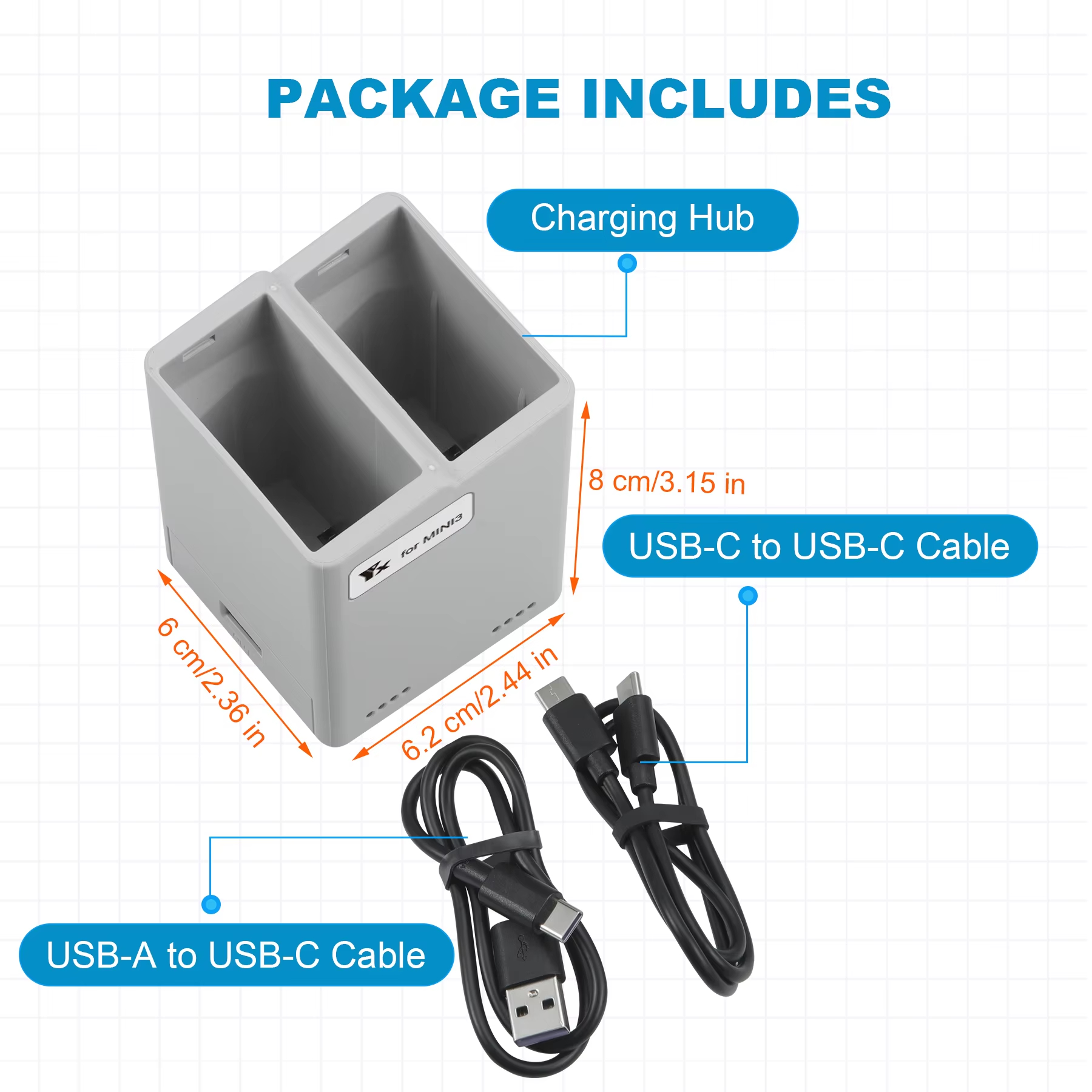 For DJI Mini 3Pro/4Pro Battery - Drone Battery Balance Charger recension och pris