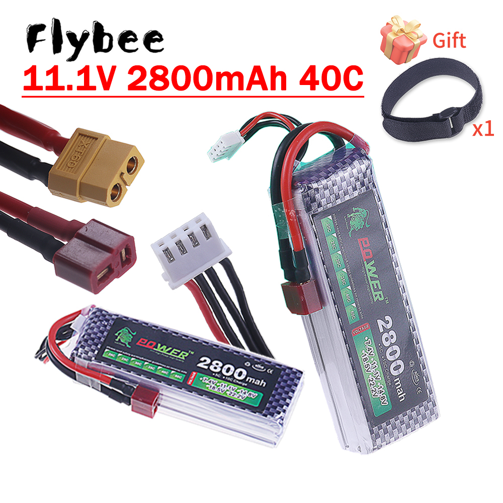 2800mAh 3S 11.1V 40C FPV Drone - Drone Battery 3S recension och pris