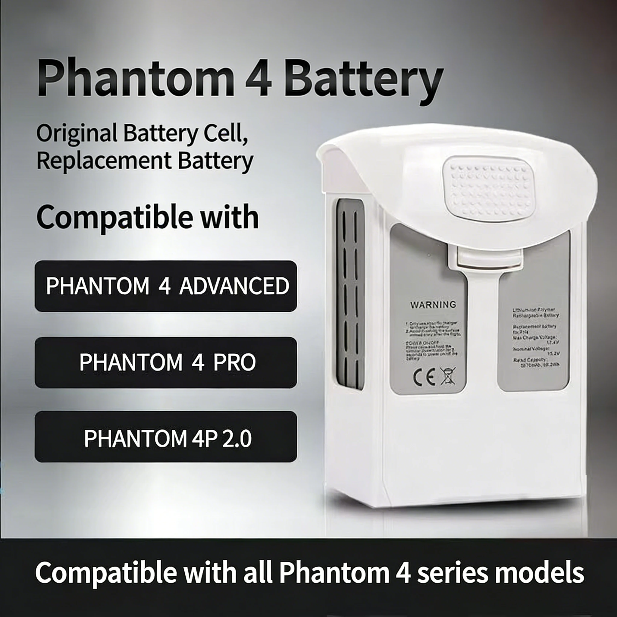 New Phantom 4 battery 6200mah  - Drone Battery Li-Ion recension och pris