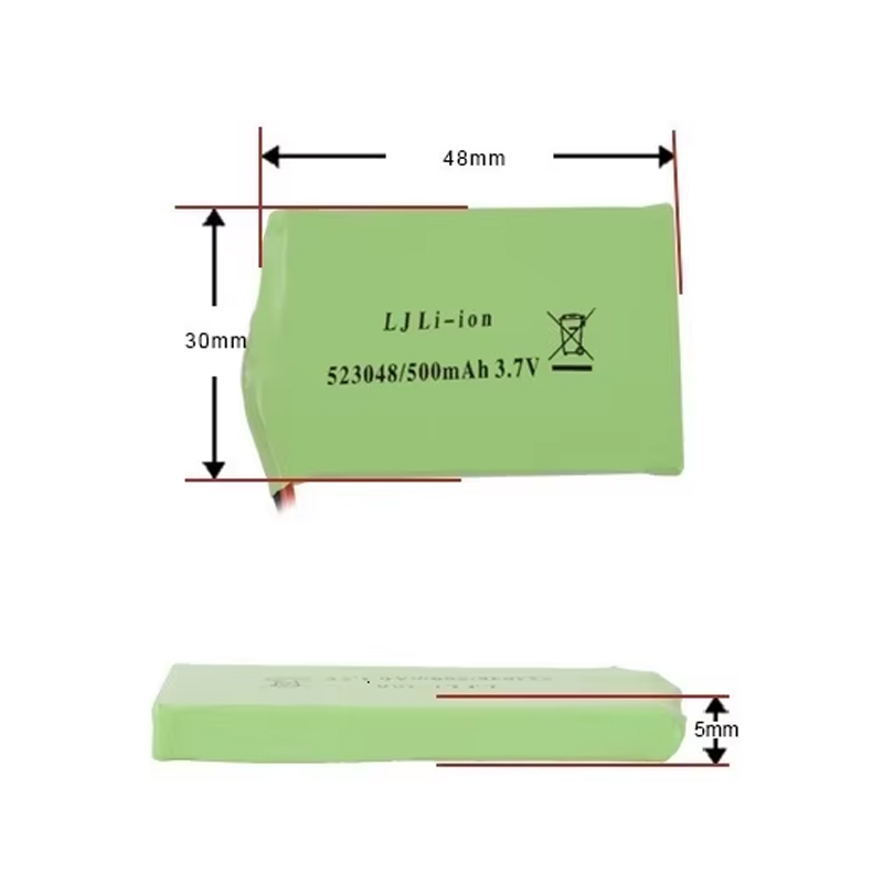 3.7V 500mAh 523048 li-ion Batt - Drone Battery Li-Ion recension och pris