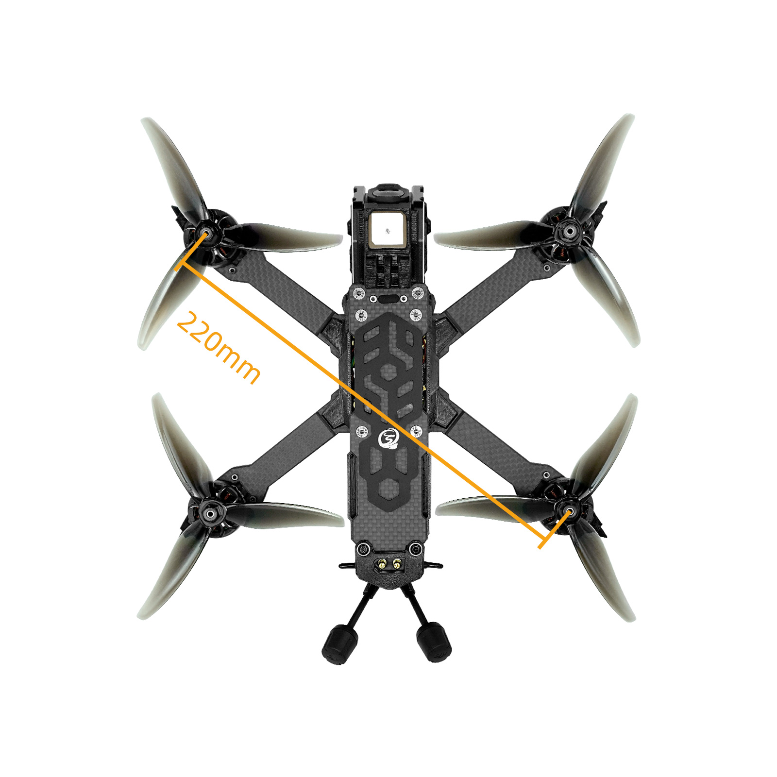 SEQURE SQFPV Heison 5X V2 Quad - Drone Battery 6S recension och pris